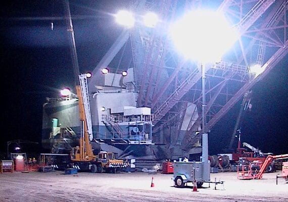 Light Towers for Industrial Lighting