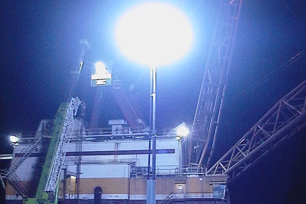 Lunar Lights for the Construction sector