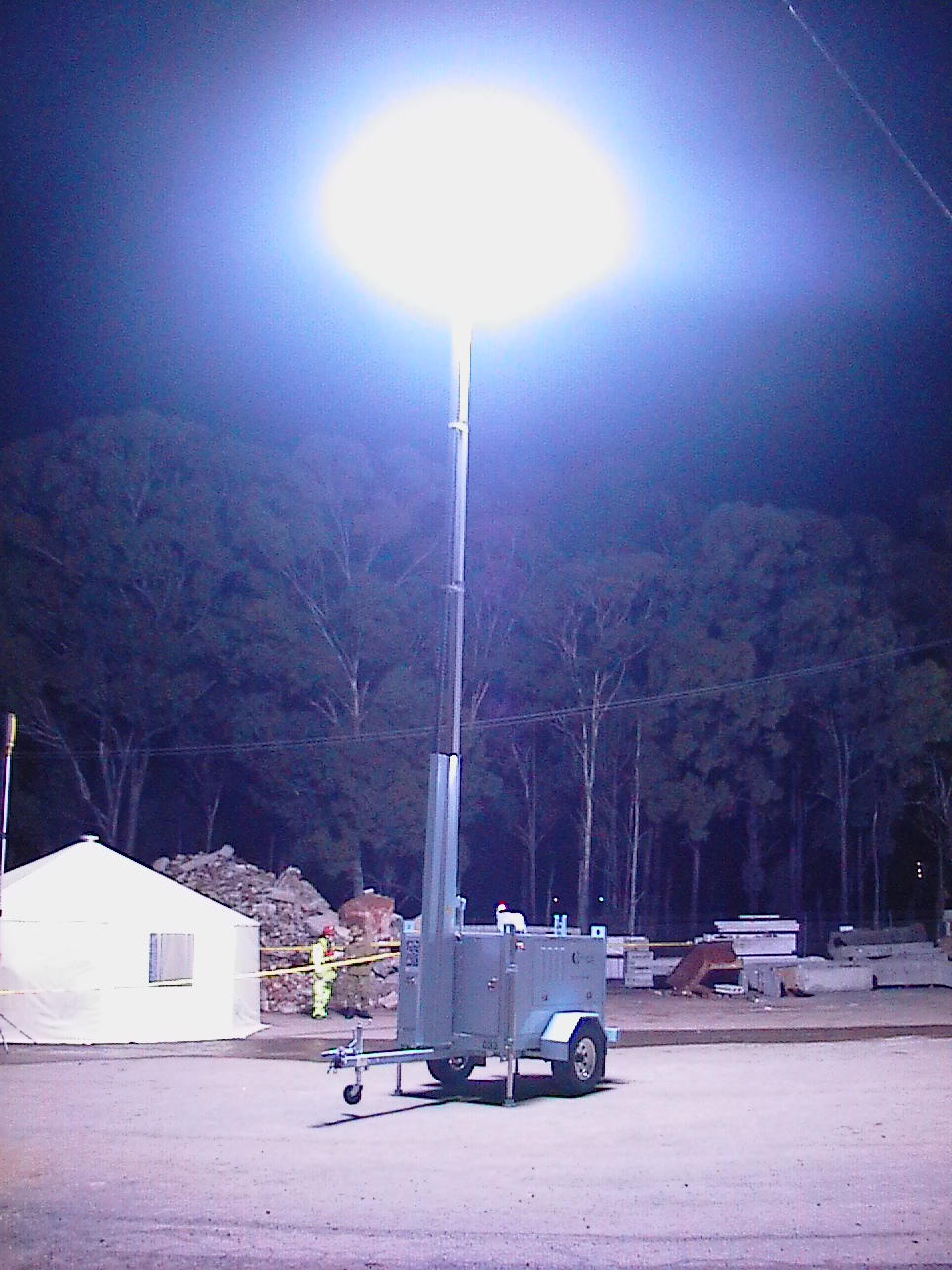 12kW HMI Lunar Lighting TowerLunar lighting