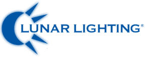 Lunar Lighting logo – delivering engineered anti-glare mobile and portable lighting solutions since 1994.